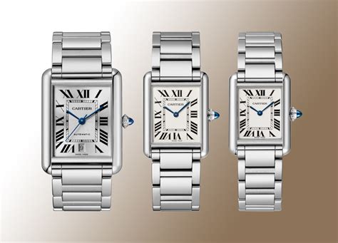 cartier tank large dimensions